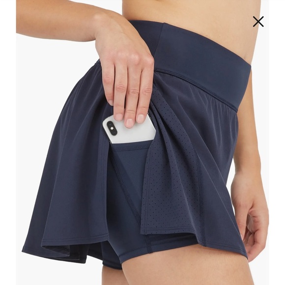 SPANX Get Moving Dark Blue Skort. XL. Nearly New. - Picture 12 of 12